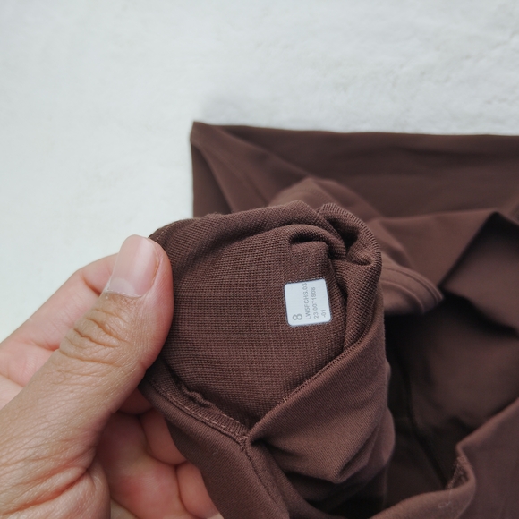 Lululemon Align High Rise Mini Flared Sz 8 Java - Picture 4 of 6